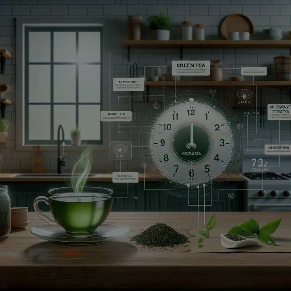 Quel est le meilleur moment pour boire du thé vert afin de maximiser ses effets antioxydants?