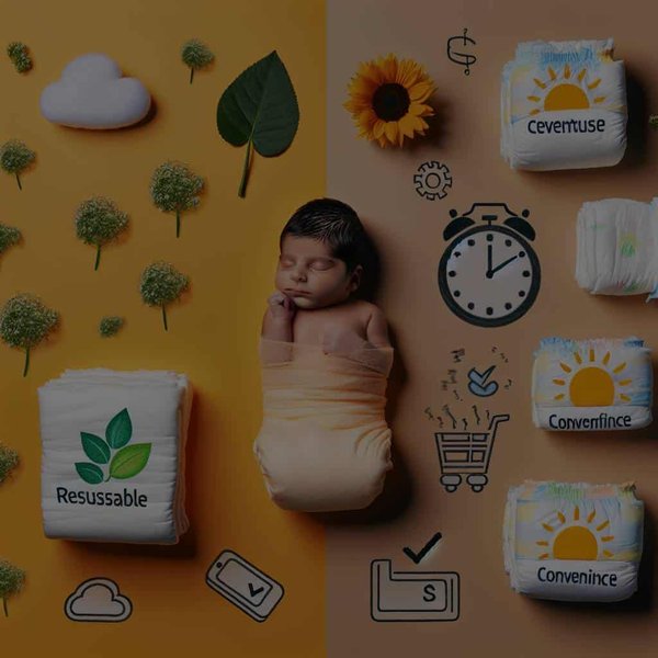 Est-il préférable d'utiliser des couches lavables ou jetables pour le nouveau-né?