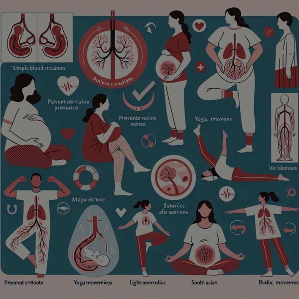 Quels exercices pour améliorer la circulation sanguine et éviter les varices pendant la grossesse?